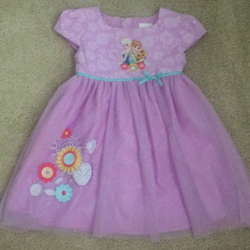 Disney's Frozen Anna and Elsa Dress Girl's Size 3